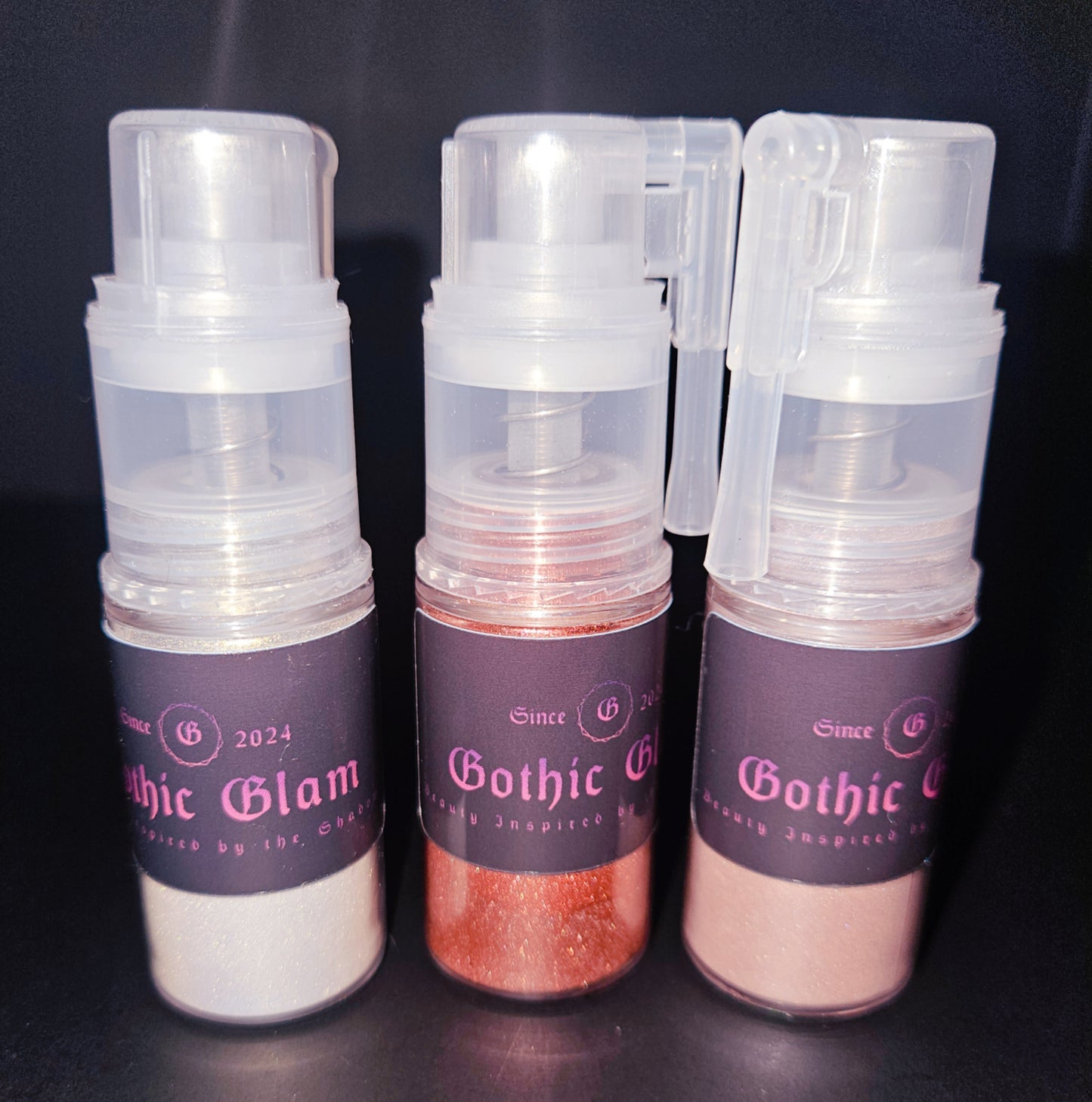 Gothic Glam Beauty Twilight Hair Shimmer Spray - Zade