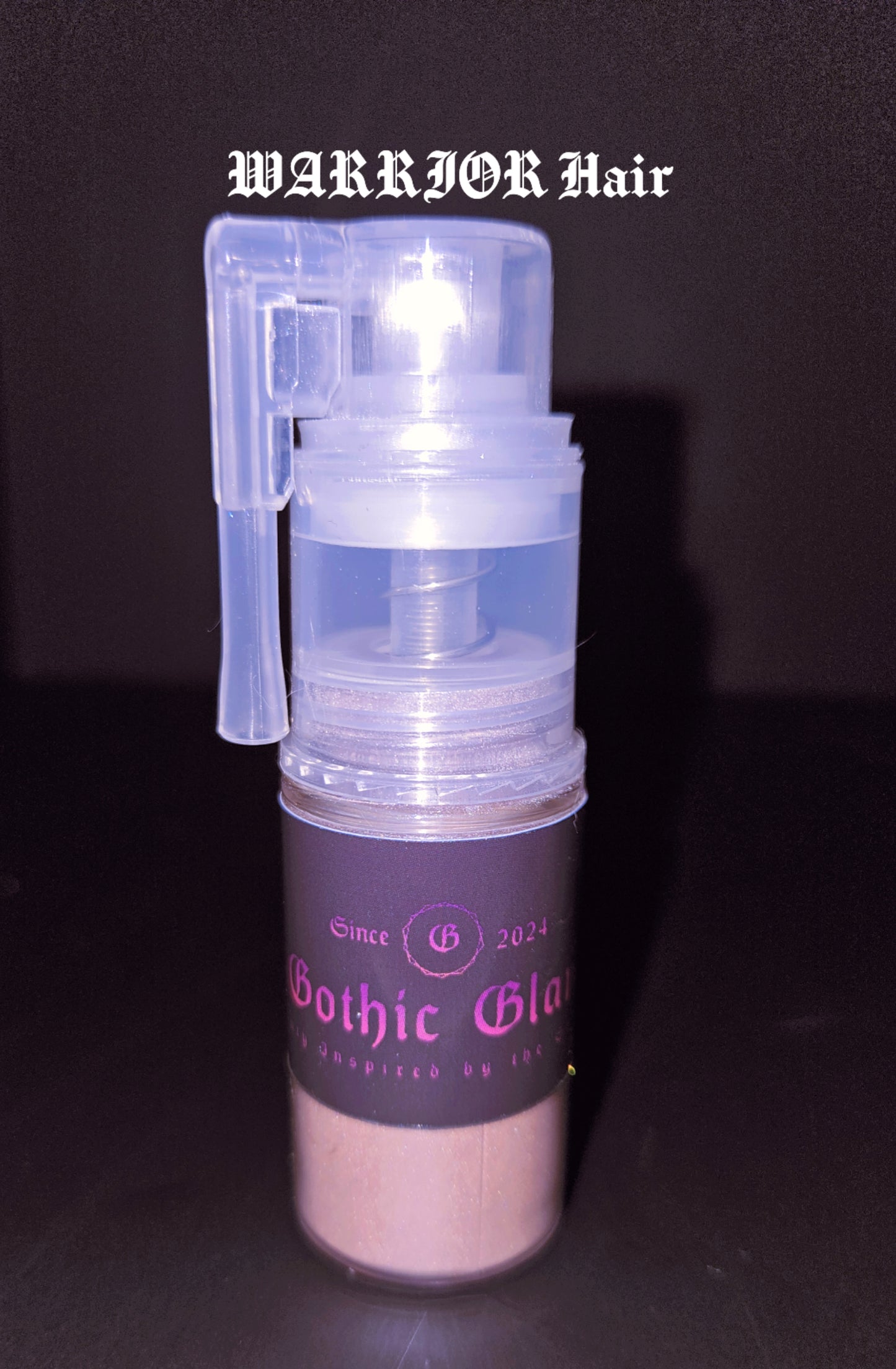 Gothic Glam Beauty Twilight Hair Shimmer Spray - WARRIOR