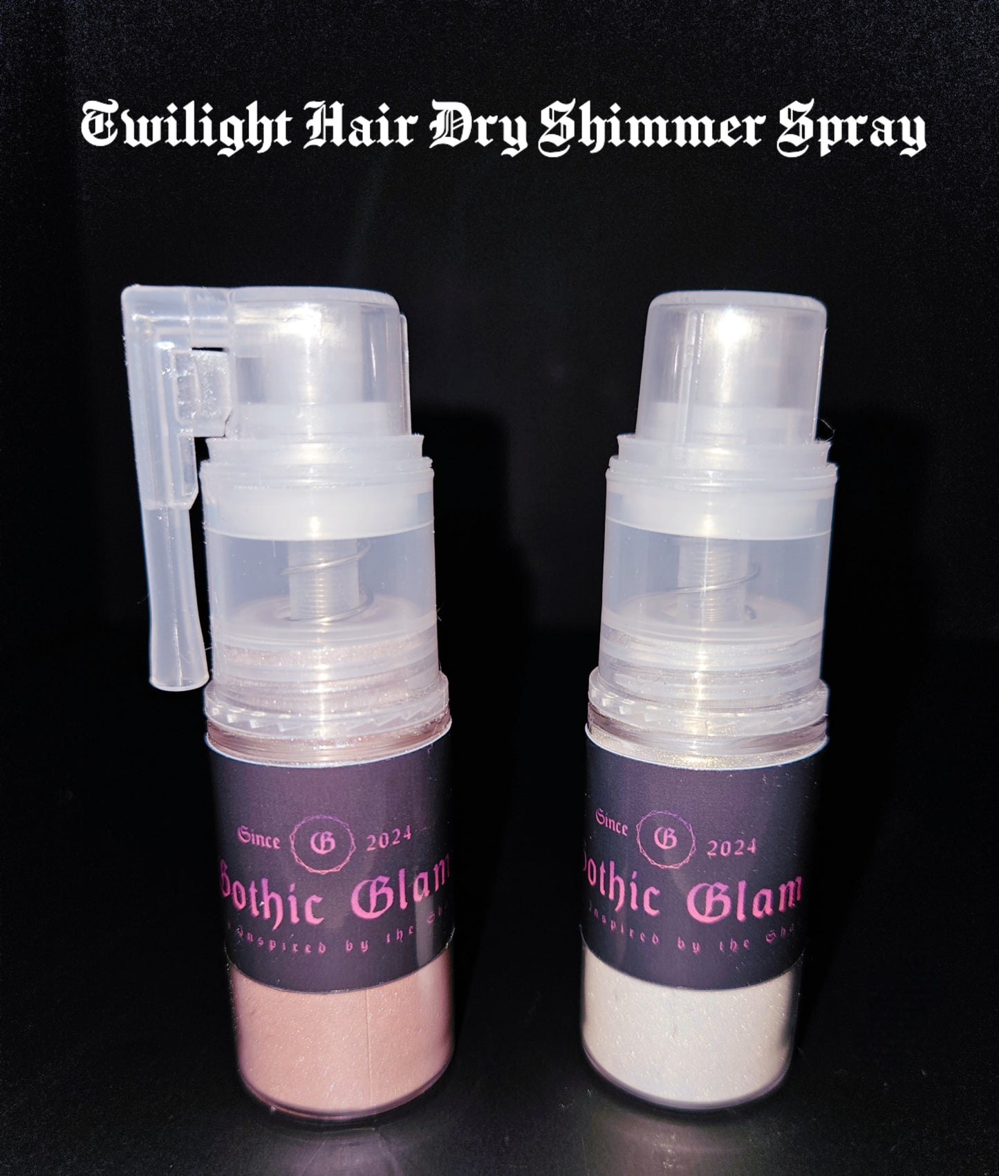 Gothic Glam Beauty Twilight Hair Shimmer Spray - WARRIOR